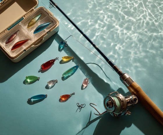 Fishing getaway CU Card artwork