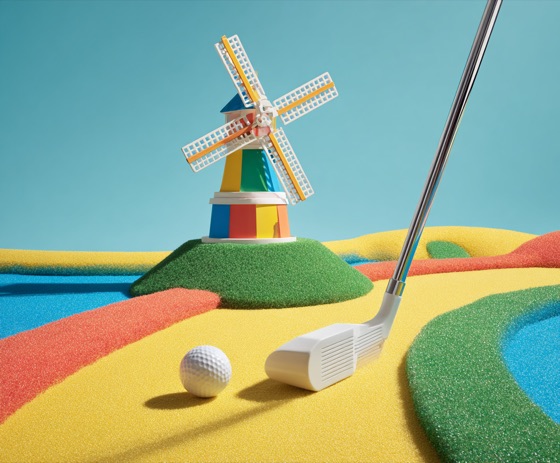 A round of golf CU Card artwork