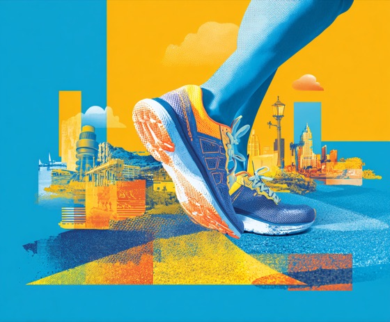 Run club CU Card artwork